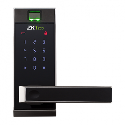 ZKTeco smart lock - Fingerprints, keyboard and Bluetooth - Up to 100 users and mobile App - Autonomous 4 x AA batteries - Ultra-security with random code - Compatible with ZK SmartKey APP