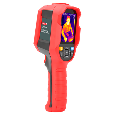 Dual Portable Thermographic Camera - Real Time Temperature Measurement - 200x150 Thermal Resolution | Accuracy ±0.5ºC - Thermal sensitivity ≤100mK - Monitoring on external monitor via PC