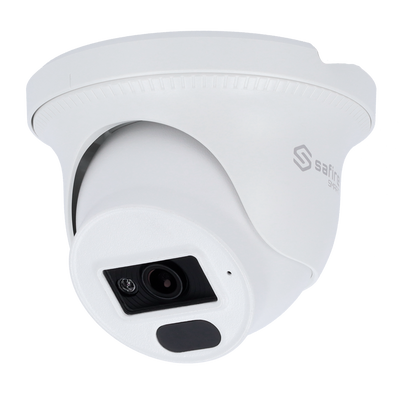 Safire Smart - Cámara IP Turret gama B1 - Resolución 2 Megapíxeles (1920x1080) - Lente de 2,8 mm | Micrófono integrado - Alcance IR 20 m | PoE (IEEE802.3af) - IP67 a prueba de agua