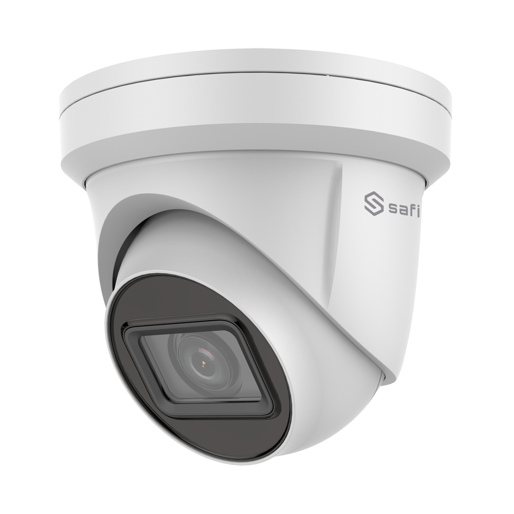 Telecamera Dome IP 8 Megapixel - 1/2.8" Sensore Progressive Scan CMOS - Motion Detection 2.0 di persone e veicoli - Ottica motorizzata varifocale 2.8~12 mm - Compressione H.265+ - Audio / Allarmi / PoE+