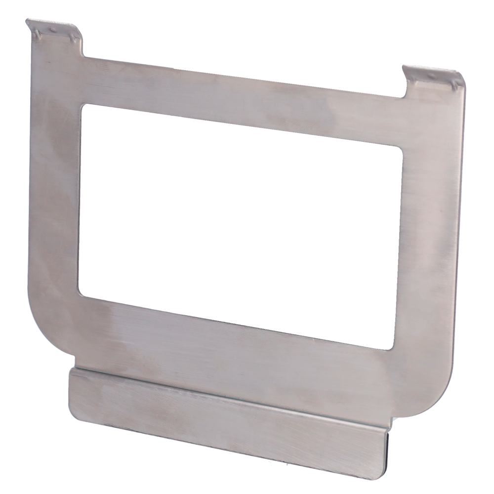 supporto da tavolo - Specifico per videocitofoni - Compatibile con il monitor AK-C319 - Fori di connessione - Misure: 130 mm (Al) x 160 mm (La) x 10 mm (Lu) - Fabbricato in alluminio - Innowatt