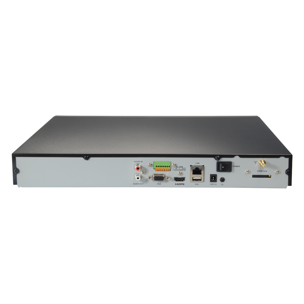 Videograbador NVR Safire para cámaras IP - Vídeo de 16 CH / Compresión H.265+ - Conexión Inalámbrica 4G - Resolución máxima 8.0 Mp - Ancho de banda 160 Mbps - Salida HDMI 4K y VGA