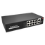 Switch PoE - 8 porte PoE + 2 Uplink RJ45 - Velocità 10/100 Mbps - Funzioni: Ai VLan/QOS/CCTV Extend/PoE - Standard IEEE802.3af (PoE) / a (PoE+) - Fino 100W in totale per tutte le porte