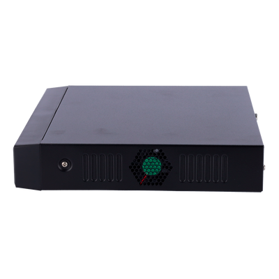 Grabador IP X-Security WizSense AI - 8 CH vídeo IP | 8 CH PoE - Resolución máxima grabación 12 Mpx - Ancho de banda 80 Mbps - Salida HDMI Full HD y VGA - Admite 1 disco duro