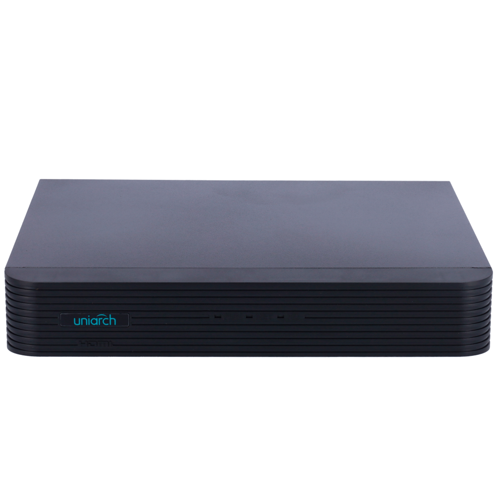 Videoregistratore 5n1 - Uniarch - 8 CH HDTVI / HDCVI / AHD / CVBS + 4 extra IP - Audio  - Ammette 1 hard disk
