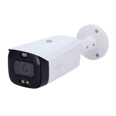 Telecamera IP 4Mpx  - 1/2,7” CMOS - Smart Dual Light Active Deterrence - Ottica motorizzata varifocale 2.7~13.5 mm - Luce Bianca 40m | IR LED 50m - Funzioni Intelligenti | Waterproof IP67