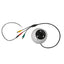 Cable paralelo SAFIRE rojo/negro - 400 mm de longitud - Extremo positivo/negativo - Conector macho estándar - Extremo a rosca - Permite alimentación directa