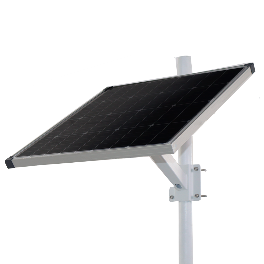 Safire - Pannello solare da 80W - Monocristallino - Tensione nominale 18V - Staffa per montaggio su palo