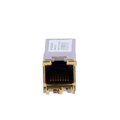 SFP+ transceptor module - Core with RJ45 connector - Supported speeds 10/5/2.5/1Gbps - 30m distance to 10Gbps - Standard efficiency IEEE 802.3az - Metallic casing