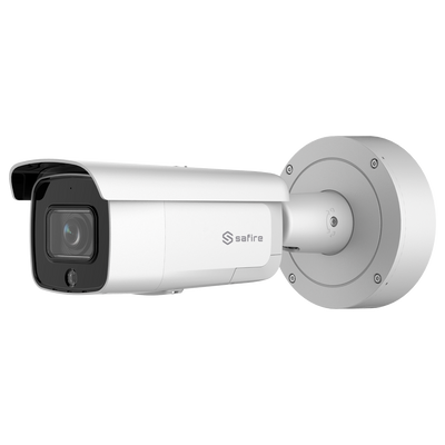 4 Megapixel IP camera - 1/3" Ultra Low Light sensor - H.265+ / H.265 compression - 2.8~12 mm motorized lens Autofocus / WDR - Truesense2: Improved false alarm filter - Alarm | Audio | Siren alarm