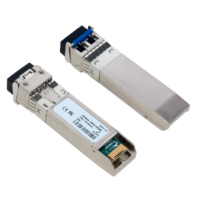 Modulo Transceiver SFP+ - Lunghezza d'onda 1310 nm - Fibra Monomodale - Connettore LC duplex - Distanza massima 10 km - 10Gbps - 10GBASE-LR