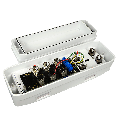 PIR detector - Integrated Ajax transmitter - Curtain type, double PIR on each side - Detection 9m per side - Distance in open space 1600m - Outdoor use