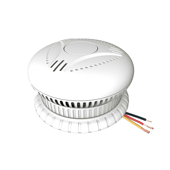 ANKA Stand-alone Smoke Detector - AC220~240V main power supply - 10 year backup battery - Alarm light - Audible alarm 85dB at 3m - EN 14604:2005 certified