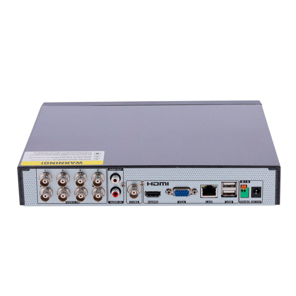 Safire Smart - Videoregistratore analogico XVR Serie 6 - 8CH HDTVI/HDCVI/HDCVI/AHD/CVBS/CVBS/ 8+4 IP - Uscita HDMI Full HD e VGA / 1 HD - 5Mpx Lite (10FPS) - Audio