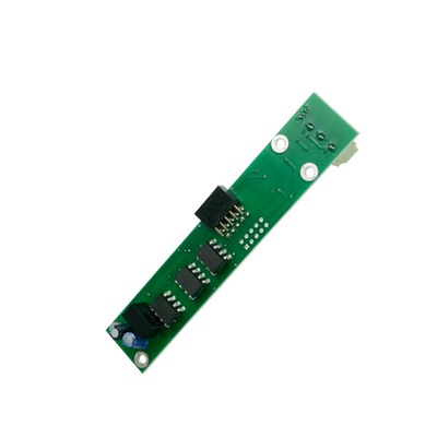 DMTECH communication module - Communication for RS485 - Powered by the control panel - Required for the installation of DMT-FP9000R - Allows to connect the control panels to a control repeater