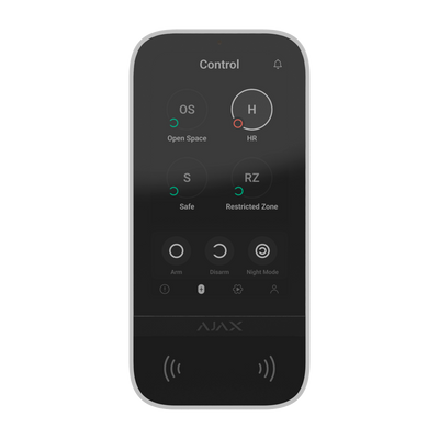 Tastiera touch screen e RFID