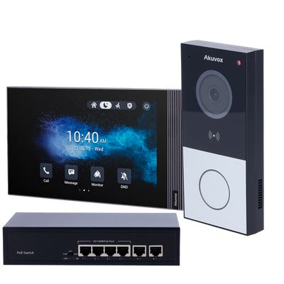 Kit videocitofonico su base LINUX