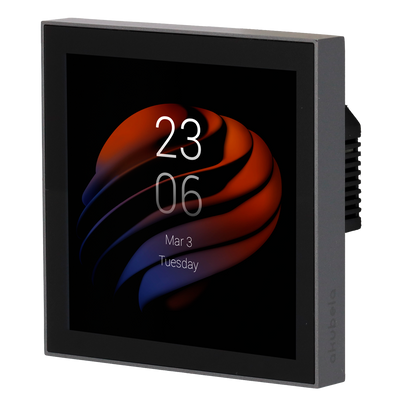 Monitor Android 10.0 per domotica - Schermo TFT da 4" | Applicazioni di terze parti - Audio bidirezionale | Monitor del videocitofono - TCP/IP, WiFi, Bluetooth, ZigBee, KNX, SIP - Sensori ambientali 2 relè - Manutenzione e connessione via Cloud