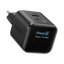 Anker - Mini Cargador USB - Potencia 45W - Carga rápida GaN | Display inteligente - Salidas 1x USB-C - Color negro | Detección automática