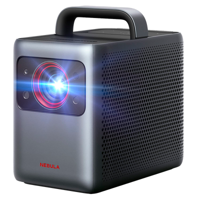 Nebula Cosmo 4K SE Proyector - Conexion WiFi / SO Google TV - Luminosidad 1800 Lúmenes - Proyección hasta 200&quot; - Autonomia hasta 2.5 horas - Altavoz 30W (Dolby Audio)