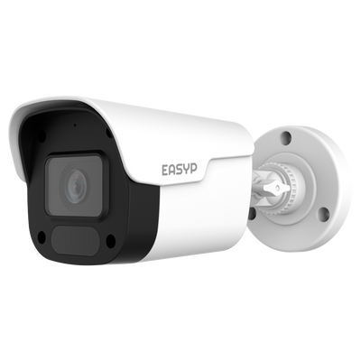 Telecamera Bullet IP 2MP EASY-P - Risoluzione 2 Megapixel (1920x1080) - Ottica Motorizzata 2.8 mm | IR 25m - Motion Detect 2.0 e UMD - Waterproof IP66 | PoE (IEEE802.3af) | P2P
