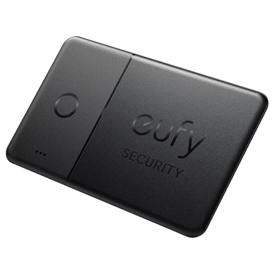 Eufy by Anker Smart Track Card - Bluetooth - Compatibile con iOS Apple Find My - Pulsante di collegamento rapido - Batteria ricaricabile - Posizione precisa