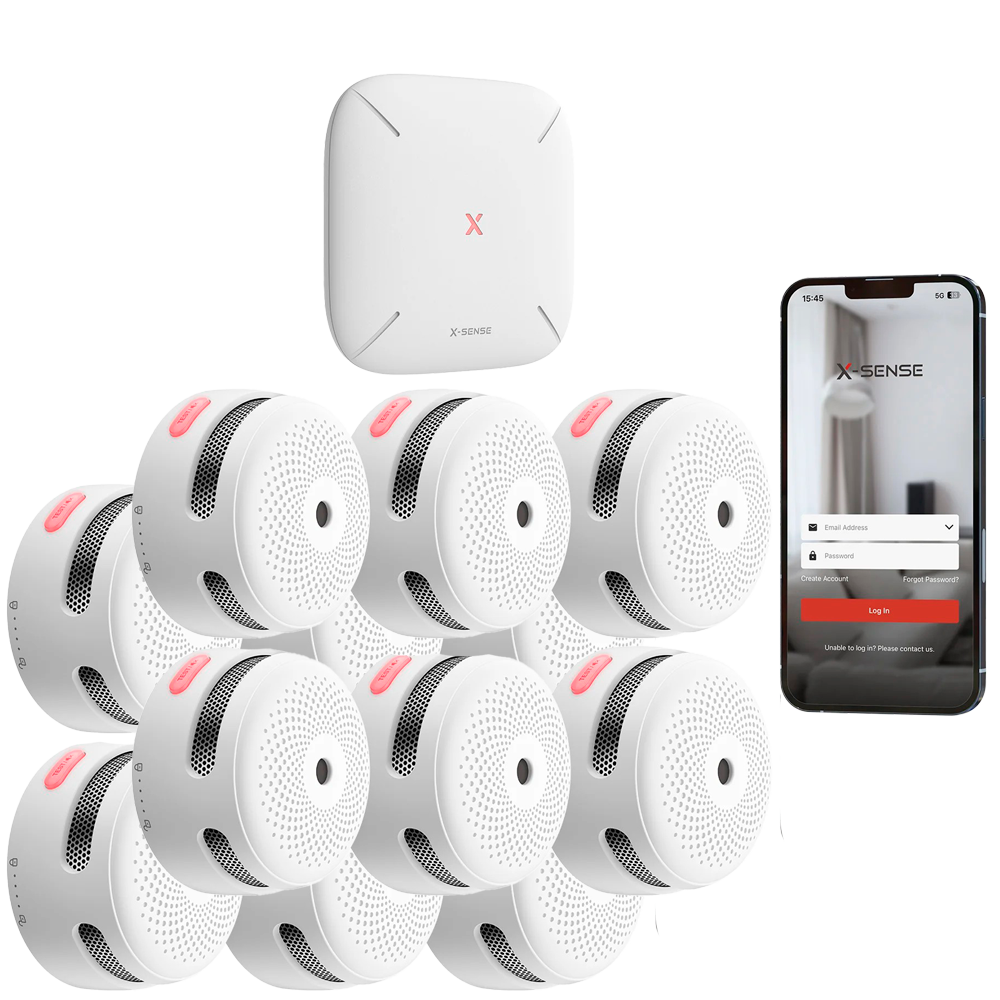 Kit di rilevamento antincendio standalone X-Sense