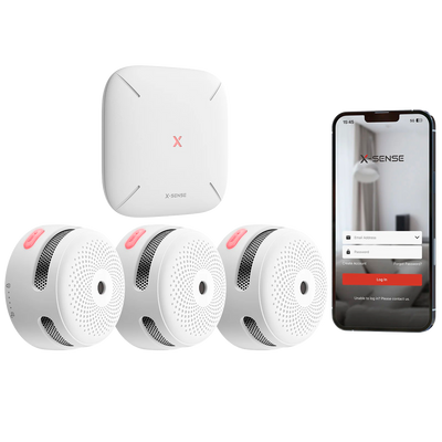 Kit di rilevamento antincendio standalone X-Sense