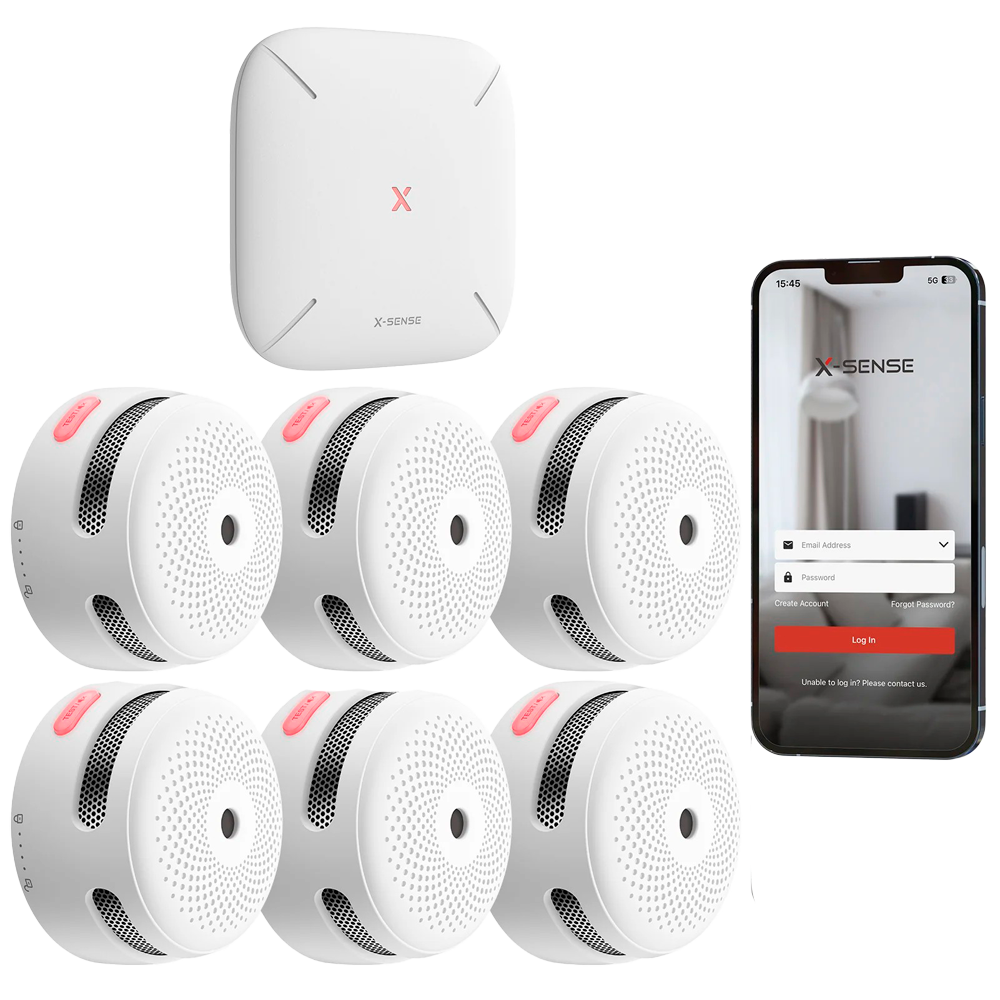 Kit di rilevamento antincendio standalone X-Sense