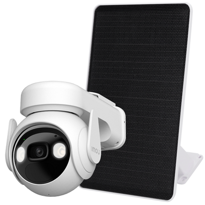 Cámara Wifi Imou 3 Megapixel - Movimiento y Seguimiento automático - Lente 3.6 mm / IR 20m / Led blanco - Detección de humanos por sensor PIR - Incluye Panel Solar 9W - Apta para exterior IP66