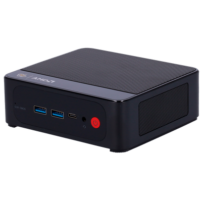 Mini PC senza sistema operativo - CPU AMD Ryzen 5 5560U - GPU Radeon 6Core - RAM 16GB + ROM 500GB SSD - WiFi 6, Bluetooth 5.2 e RJ45 10/100/1000M - HDMI 2.0 4K e USB 3.2 Gen2