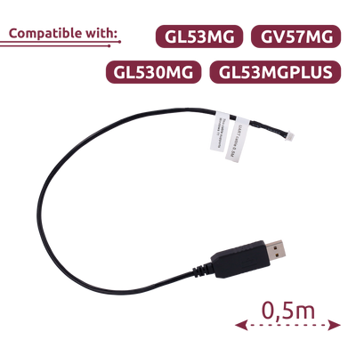Cavo UART - 0.5 metri - Compatibile con GL53MG/GV57MG/GL530MG/GL53MGPLUS