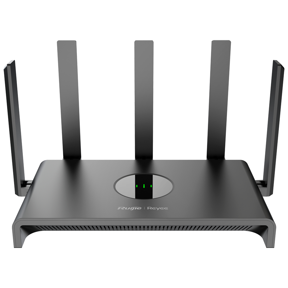 Reyee Router Gigabit Mesh Wi-Fi 5 AC1300 - 4 Porte RJ45 10/100/1000 Mbps - 802.11ac 2x2 e dual-band  2.4 e 5 GHz - Gestione Remota tramite Cloud - Controllo Genitori, Rete Ospiti, Roaming - Piccolo ufficio / Ufficio domestico