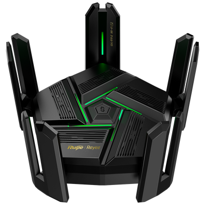 Reyee - Router Gigabit Mesh WiFi 7 BE7200 - 5 Porte RJ45 10/100/1000/2500 Mbps - 802.11be 4x4 e dual-band  2,4 e 5 GHz - Piccolo ufficio / Ufficio domestico / Gaming
