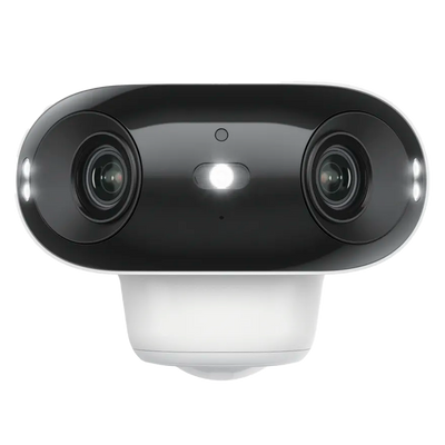 Reolink Telecamera WiFi a Batteria Argus B740X - 4K / 8MP (5120x1440) - IR 10 m / Modalità Night Color - Visione 180º - Audio bidirezionale / Slot MicroSD - Adatta per esterni