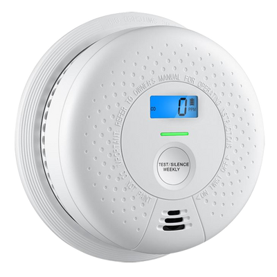 Rilevatore standalone di fumo e CO X-Sense - Durata della batteria 10 anni - Indicatore luminoso di allarme - Allarme acustico 85 dB a 3m - Pulsante di prova e schermo LCD - Certificato EN 50291:2010 e IT 14604:2005