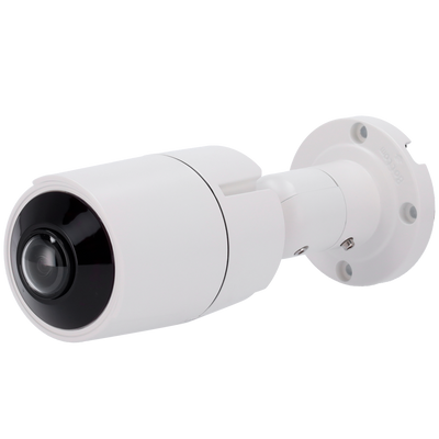 Cámara bullet Gama 1080p ECO - 4 en 1 (HDTVI / HDCVI / AHD / CVBS) - 1/2.9&quot; CMOS 2.0Mpx  - Lente 1.8 mm gran angular 180º - LEDs IR y Luz cálida Alcance 20 m - Gran angular sin deformación esférica
