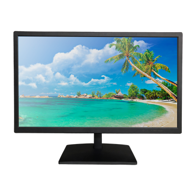 Monitor SAFIRE LED 22" 4N1 - Progettato per la videosorveglianza 24/7 - HDMI e BNC - Risoluzione 1920x1080 - Nessuna distorsione d'immagine - Supporto VESA 100x100 mm