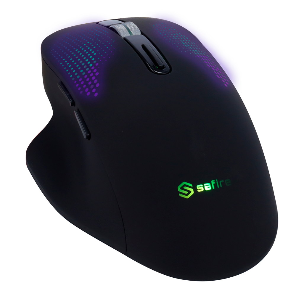 Mouse Safire wireless con sensore ottico