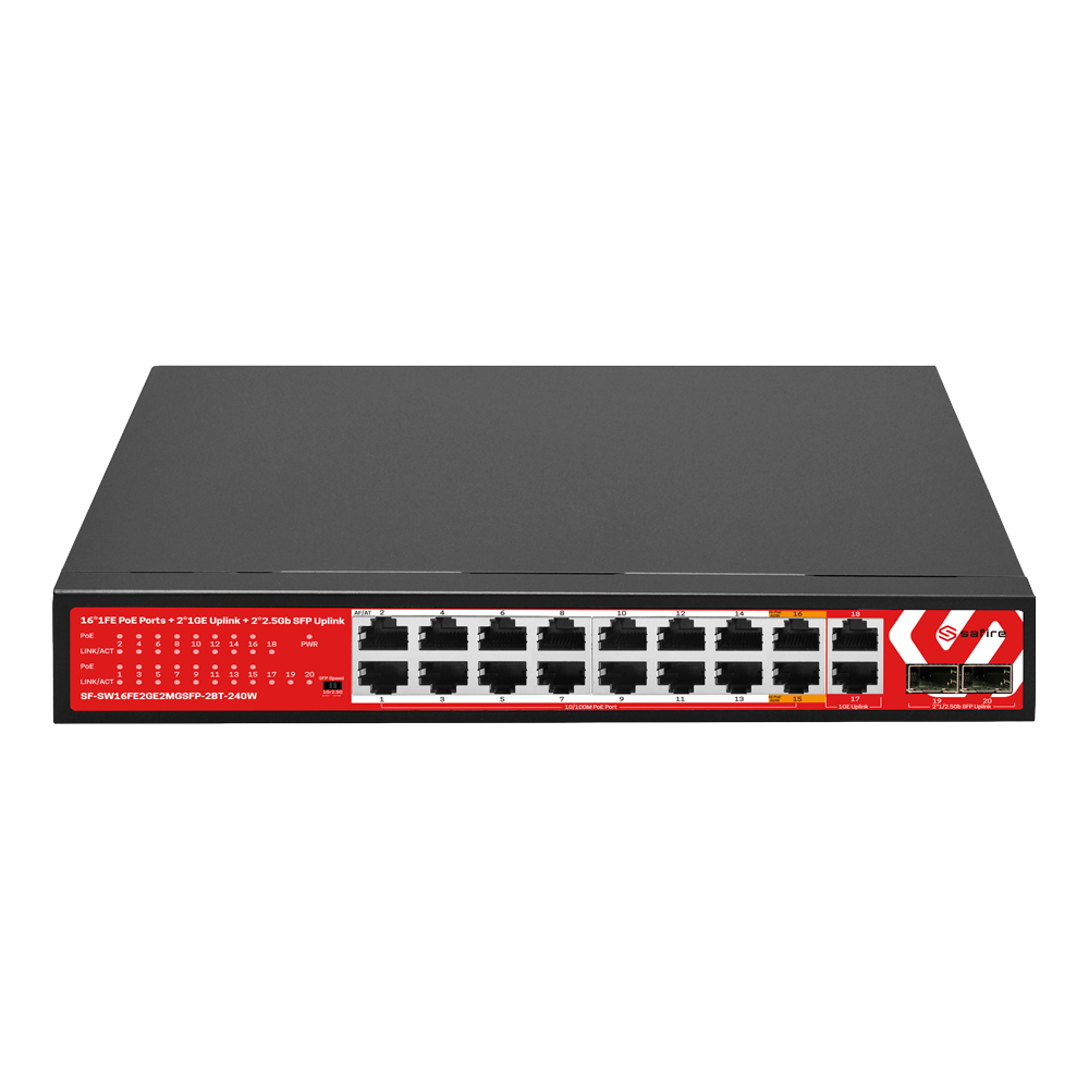 Safire Switch Hi-PoE