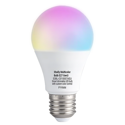 Shelly Multicolor Bulb E27 Gen3