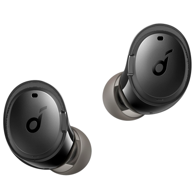 Auriculares Inalámbricos Soundcore by Anker - 10 horas de reproducción  - Cancelacion de Ruido Hibrida - 6 micrófonos - Personalización via la app Soundcore - Resistentes al agua IPX5