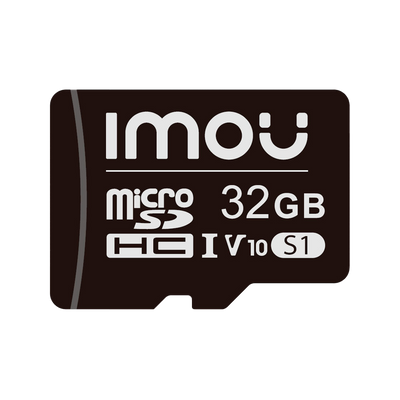Imou Tarjeta de memoria Micro SD Clase 10 32GB - Compatible para camaras de vigilancia - Clase 10 / V30 - Uso en interiores - Material platico - Facil instalacion