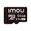 Imou Tarjeta de memoria Micro SD Clase 10 64GB - Compatible para camaras de vigilancia - Clase 10 / V30 - Uso en interiores - Material platico - Facil instalacion