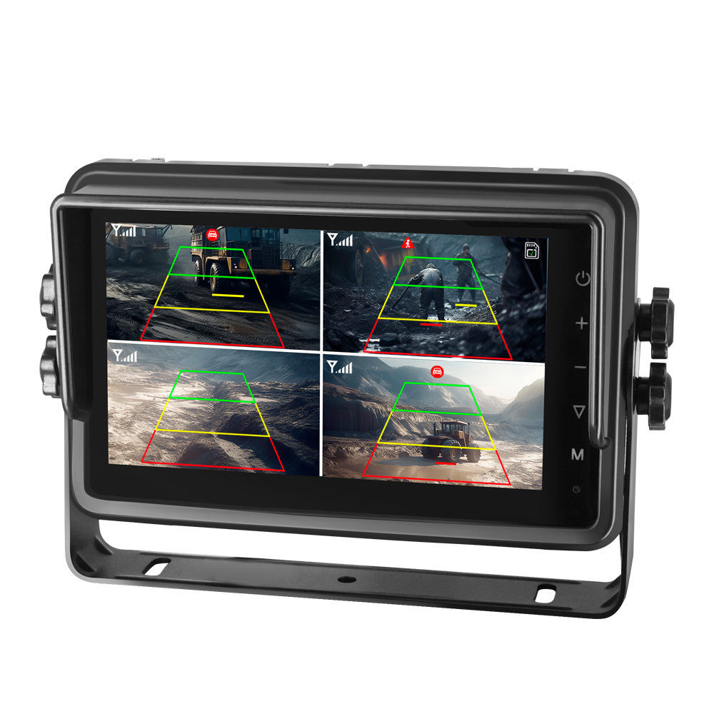Touch screen da 7 pollici con videoregistratore