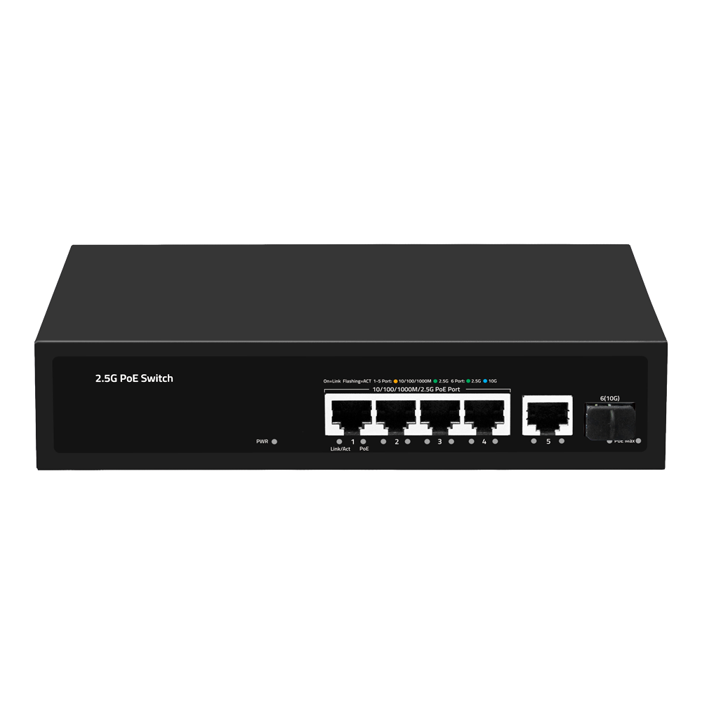 Switch PoE Multigagibit 2,5Gbps