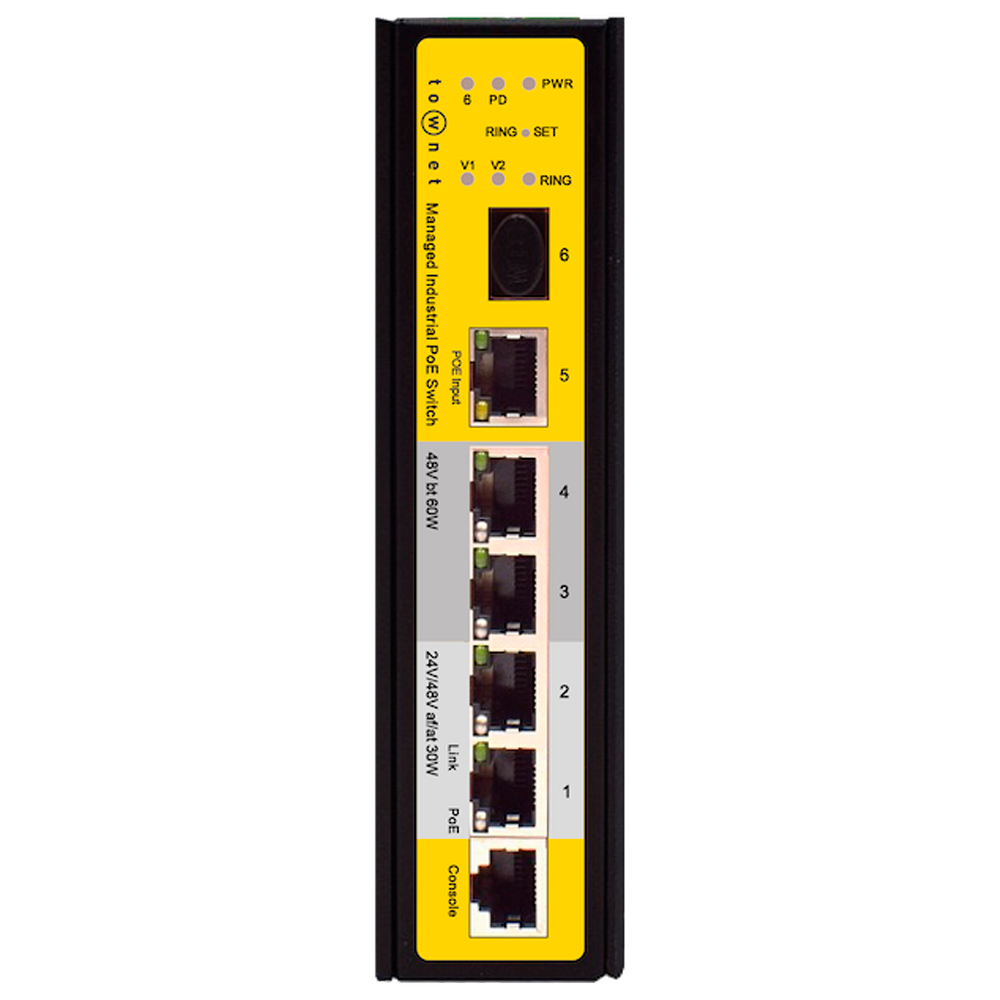 5 porte 10/100/1000Base-T RJ45, 1 o 4 porte