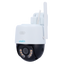 Telecamera IP PT Uniarch 5 Megapixel WiFi - 1/2.7" Progressive Scan CMOS - Ottica 4 mm - Autotracking - Portata IR 30 m luce bianca 10 m - Wifi IEEE802.11b/g/n
