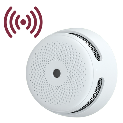 Mini detector de humo autónomo X-Sense - Permite conectar 24 detectores por RF 868MHz - Duración de la batería 5 años (reemplazable) - Indicador luminoso de alarma - Alarma sonora 85 dB a 3m - Certificado EN 14604