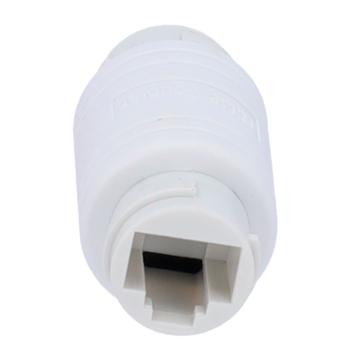 Conector - Conector de entrada RJ45 - Conector de entrada RJ45 - UTP compatible - IP68 - Color blanco